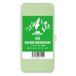 nVbNX BASE MISSION-03ix[X~bVj XL[bNX hayashi ski wax