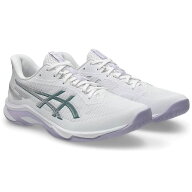 アシックス バレーボールシューズ ネットバーナーバリスティックFF4 White/Dahlia 1053A070-106