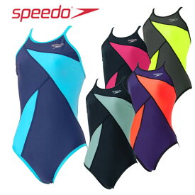 スピード レディース トレーニング水着 カラーターンズスーツ (レディース/練習用/ワンピース) STW02206 女性用 長持ち 練習用
