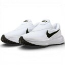 ナイキ メンズ ランニングシューズ ナイキ レボリューション8 イージーオン ホワイト×ブラック HQ2414