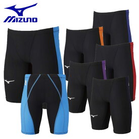 FINA承認水着 MIZUNO ミズノスイム MX・SONIC α ハーフスパッツ メンズ 競泳 水着ハーフスパッツ N2MB2011 競泳水着 男性用 スパッツ FINA承認 布帛