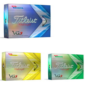 2022 タイトリスト VG3 ゴルフボール 1ダース Titleist 日本正規品