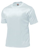 ウンドウ wundou P-110 オールスポーツ Tシャツ タフドライTシャツ ホワイト