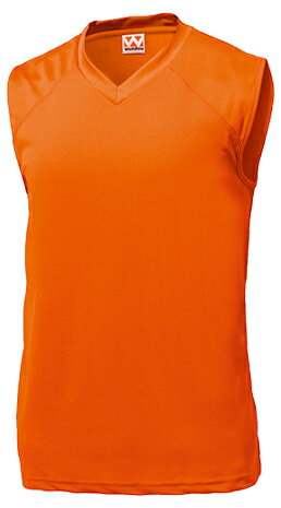 【SALE／102%OFF】 オレンジ wundou ウンドウ バスケットボール P-1810J ベーシックバスケットシャツ シャツ メンズウェア
