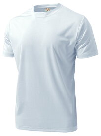 ウンドウ wundou P-330 オールスポーツ Tシャツ ドライライトTシャツ ホワイト