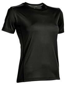 ウンドウ wundou P-920 アウトドア Tシャツ ウィメンズアウトドアデオドラントTシャツ ブラック