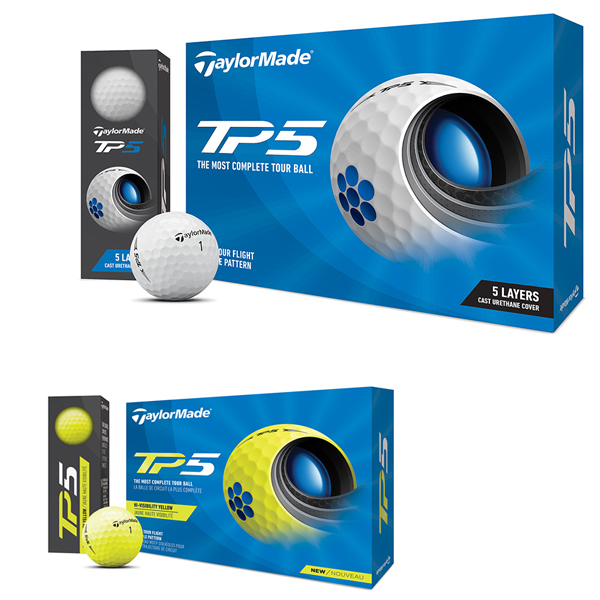 テーラーメイド ゴルフボール TP5 ボール 1ダース 2021モデル