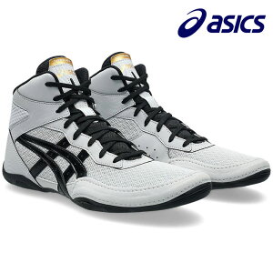 アシックス レスリングシューズ MATFLEX7 コンクリート/ブラック 1081A051-022