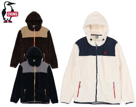 チャムス　エルモフリースフルジップパーカー　フリースジャケット　アウター　フリース　パーカー　大人用　男女兼用