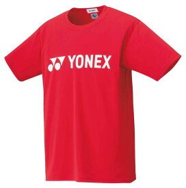 ヨネックス YONEX 16501 テニス・バドミントン ウエア(ユニ) ユニドライTシャツ サンセットレッド