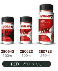 VOLA ボラ スキー リキッドワックス HMach Molybden レッド