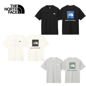 ザ・ノース・フェイス ショートスリーブバックスクエアトラバースロゴティー Tシャツ NT32543
