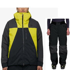2023/2024モデル ゴールドウィン スキーウエア 2-tone Color Hooded Jacket ジャケット パンツ 上下セット
