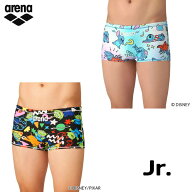 アリーナ ジュニア 【ディズニー タフスーツ】トレーニングスパッツ（ショートレッグ）子供用 AS6FWM55B