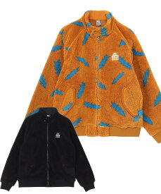 チャムス　CHUMS　かせきさいだぁボンディングフリーススウィングトップ（フリースジャケット）　防寒