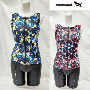 レディース水着 フィットネス セパレーツ 9M 11L 13L 15L 前ファスナー プール 946064