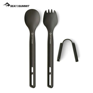 Sea To Summit シートゥサミット フロンティアULカトラリーセット LHスプーン&スポーク2点セット 登山 トレッキング キャンプ 食器 カトラリー