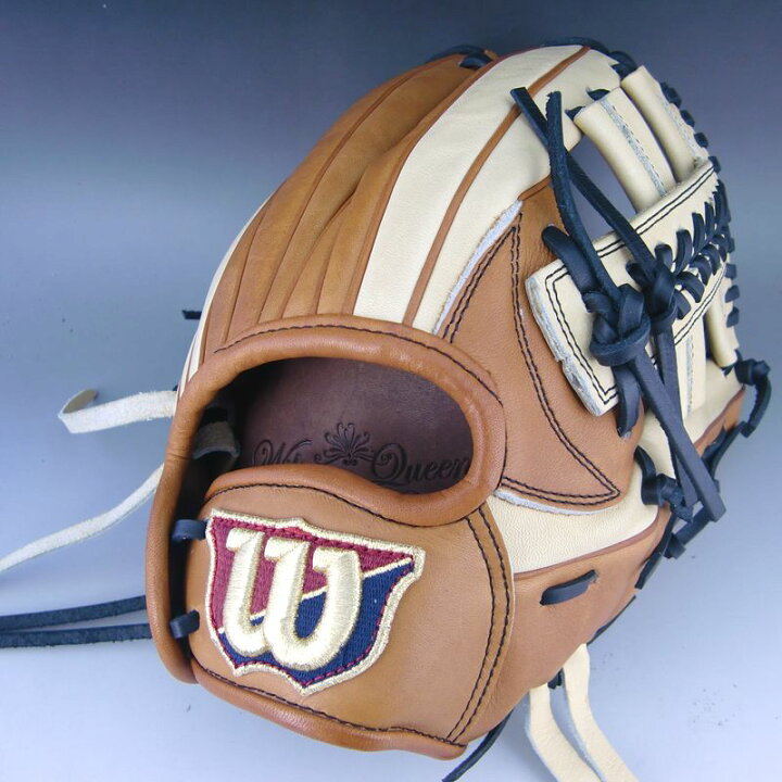 楽天市場】ウィルソン 女子ソフトボール用グラブ WilsonQueen DUAL 内 