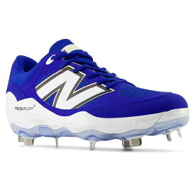 ニューバランス 野球スパイク 金具埋込式 FreshFormX3000v7 ブルー P革不可 L3000TB7