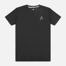ニューバランス Tシャツ 半袖 大谷翔平 ジュニアグラフィックショートスリーブTシャツ Always on Logo 子供用 ブラック BK LAKB0354