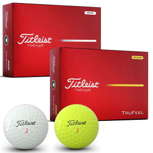 2026���f�� �^�C�g���X�g TITLEIST TRUFEEL �g�D���[�t�B�[�� �S���t�{�[��