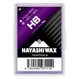nVbNX HB nCp[og HAYASHIWAX XL[ Z 80g