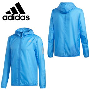 アディダス RESPONSE フード付 シースルー ジャケットM ランニング 陸上