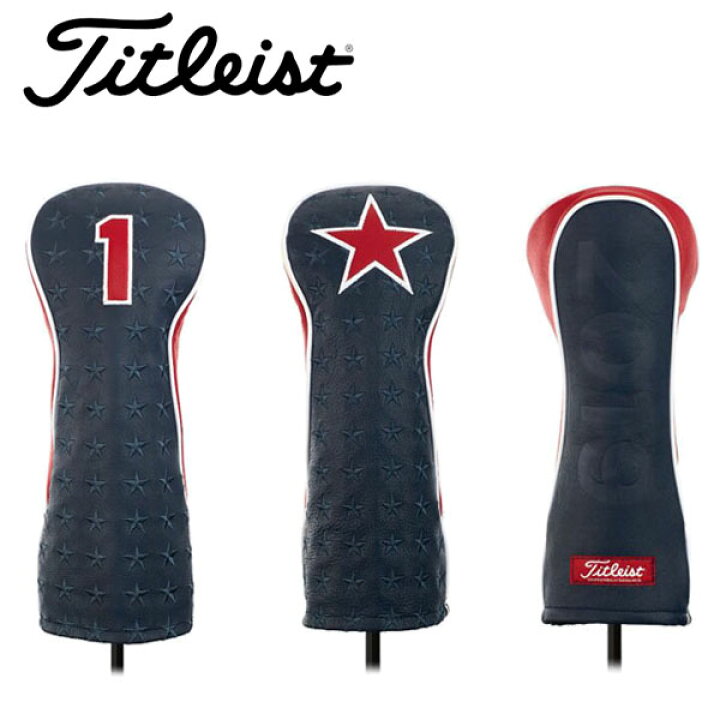 楽天市場】titleist タイトリスト USA FLAG 限定本革ヘッドカバー 