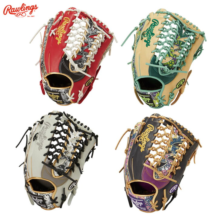 楽天市場】ローリングス 一般 軟式グラブ 外野手用 HOH 右投げ 