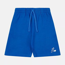 ニューバランス ハーフパンツ 大谷翔平 ジュニアグラフィックフレンチテリーショーツ Always on Logo 子供用 ハーパン ロイヤル TRY LAKB0353