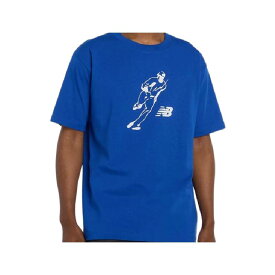 ニューバランス メンズ 半袖 大谷翔平 グラフィックショートスリーブ Tシャツ TRY ロイヤル MT43717