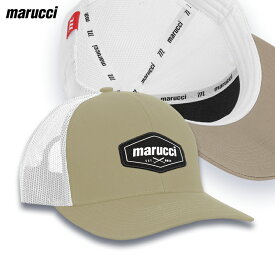 ポイント10倍 マルチ marucci CROSS BATS SNAPBACK HAT キャップ MAHTTRPCS2 (TW/W)タン×ホワイト