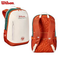 ウィルソン wilson バックバッグ ROLAND GARROS 2026 TENNIS BACKPACK Cream WR8052601001