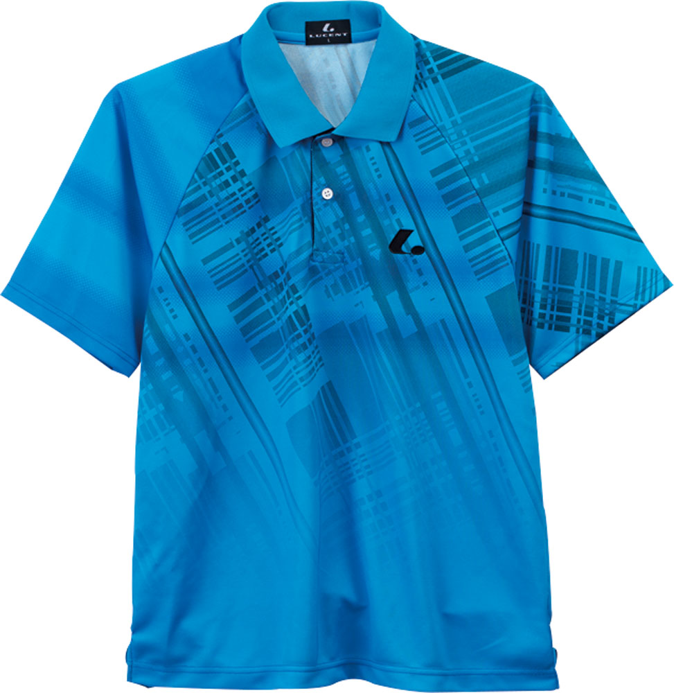 2021年10月度スポーツジャンル賞 新年の贈り物 ＬＵＣＥＮＴ ルーセント ユニセックス ブルー 世界の人気ブランド ゲームシャツ