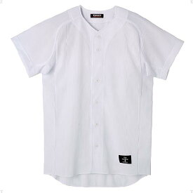 デサント（DESCENTE） 学生試合用ユニフォーム　ボタンダウンシャツ Sホワイト
