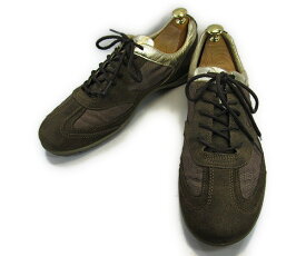 【中古】【送料無料】Light Step　ライトステップ42　約27.0-27.5cm　イタリア製 スニーカー♪YALAKU-ヤラク-メンズシューズ・紳士靴