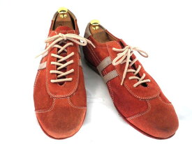 【中古】【送料無料】be SAX45 (約29.0-29.5cm)　イタリア製・スエードスニーカー♪YALAKU-ヤラク-メンズスニーカー・紳士靴