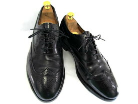 【中古】【送料無料】BOSTONIAN ボストニアン約28.0-28.5cm USA製・ウイングチップ♪YALAKU-ヤラク-メンズビジネスシューズ・紳士靴