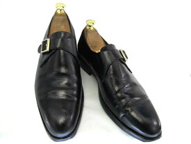 【中古】【送料無料】Finsbury フィンズベリー 英国の靴メーカー 6 約24.0-24.5cm モンクストラップ♪YALAKU-ヤラク-メンズビジネスシューズ・紳士靴