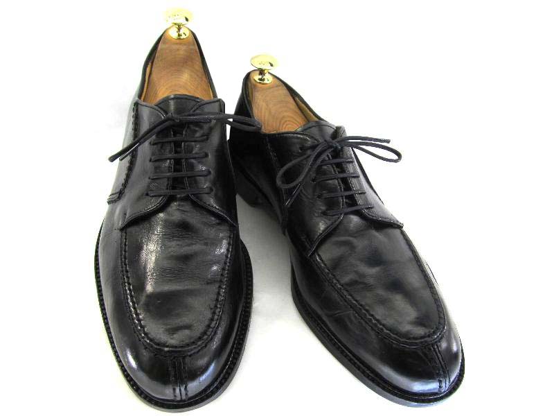 中古 割引発見 送料無料 GINO ROSSI ジノロッシ 8 1 イタリア製 2022 紳士靴 Ｕチップ 2 YALAKU-ヤラク-メンズビジネスシューズ 約26.5-27.0cm