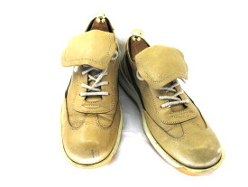 【中古】【送料無料】RBS　（ 約27.0-27.5cm）イタリア製　レザースニーカー♪YALAKU-ヤラク-メンズシューズ・紳士靴