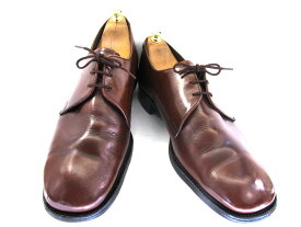 【中古】【送料無料】イングランド製 （約27.0-27.5cm） プレーントゥ♪YALAKU-ヤラク-メンズビジネスシューズ・紳士靴