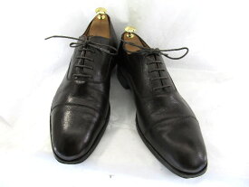 【中古】【送料無料】AC GRAY　10　（28.0-28.5cm）ストレートチップ♪YALAKU-ヤラク-メンズビジネスシューズ・紳士靴
