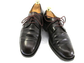 【中古】【送料無料】BALLY　バリー　9　（約27.0-27.5cm）イタリア製 プレーントゥ♪YALAKU-ヤラク-メンズビジネスシューズ・紳士靴