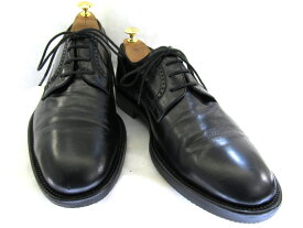 【中古】【送料無料】RENZO FAVERO 9 1/2 (約27.5〜28.0cm) プレーントゥ♪YALAKU-ヤラク-メンズビジネスシューズ・紳士靴
