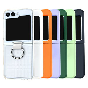 GalaxyZFlip6�P�[�XZFlip5ZFlip4ZFlip3�N���A�J�o�[�܂肽���݌^�N���A���������藎���h�~�Ў葀�������̌^�����O�t���X�g���b�v��Samsung�T���X���M�����N�V�[Z�t���b�v6�ی�P�[�X�A���h���C