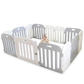 【クーポン利用で25％オフ】【楽天1位】 (ケラッタ) ベビーサークル 赤ちゃん 200 140 プレイヤード ベビーゲート ベビー サークル プレイペン 組立簡単 工具不要 ドア 扉 付き セット 大きい ボールプール 大型 セーフティ kinderhaus