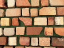 【送料込み】【ご自宅まで配達】【アンティークレンガ】マロンポコベーシックスライス1セット価格0．5平米（目地幅含…