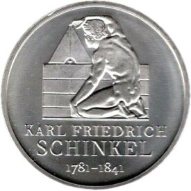 ドイツ カール・フリードリヒ・シンケル生誕225周年 10ユーロ銀貨 2006年
