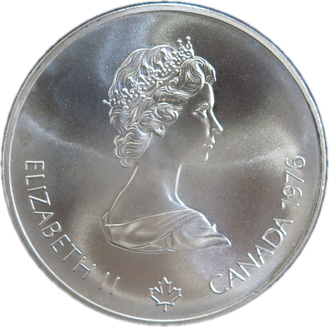 カナダ モントリオールオリンピック「ボクシング」記念5ドル銀貨 1976年 【銀貨】 | 大和文庫・楽天市場支店